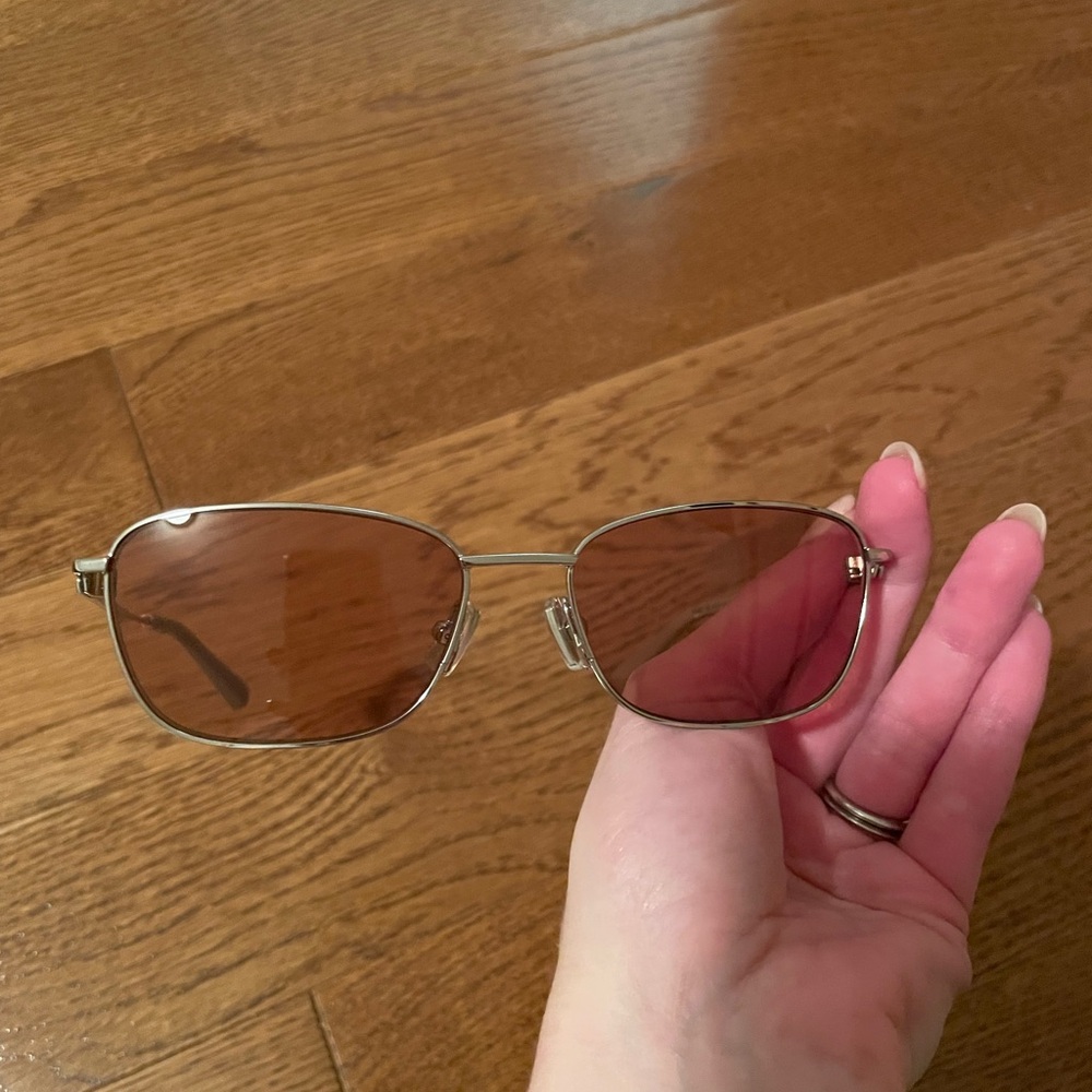 Bottega Veneta Split Rectangular Sunglasses- Silv… - image 6